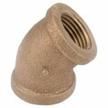 Atc Anderson Metals 3/8 in. FIP in. X 3/8 in. D FIP Brass 45 Degree Elbow 738107-06AH